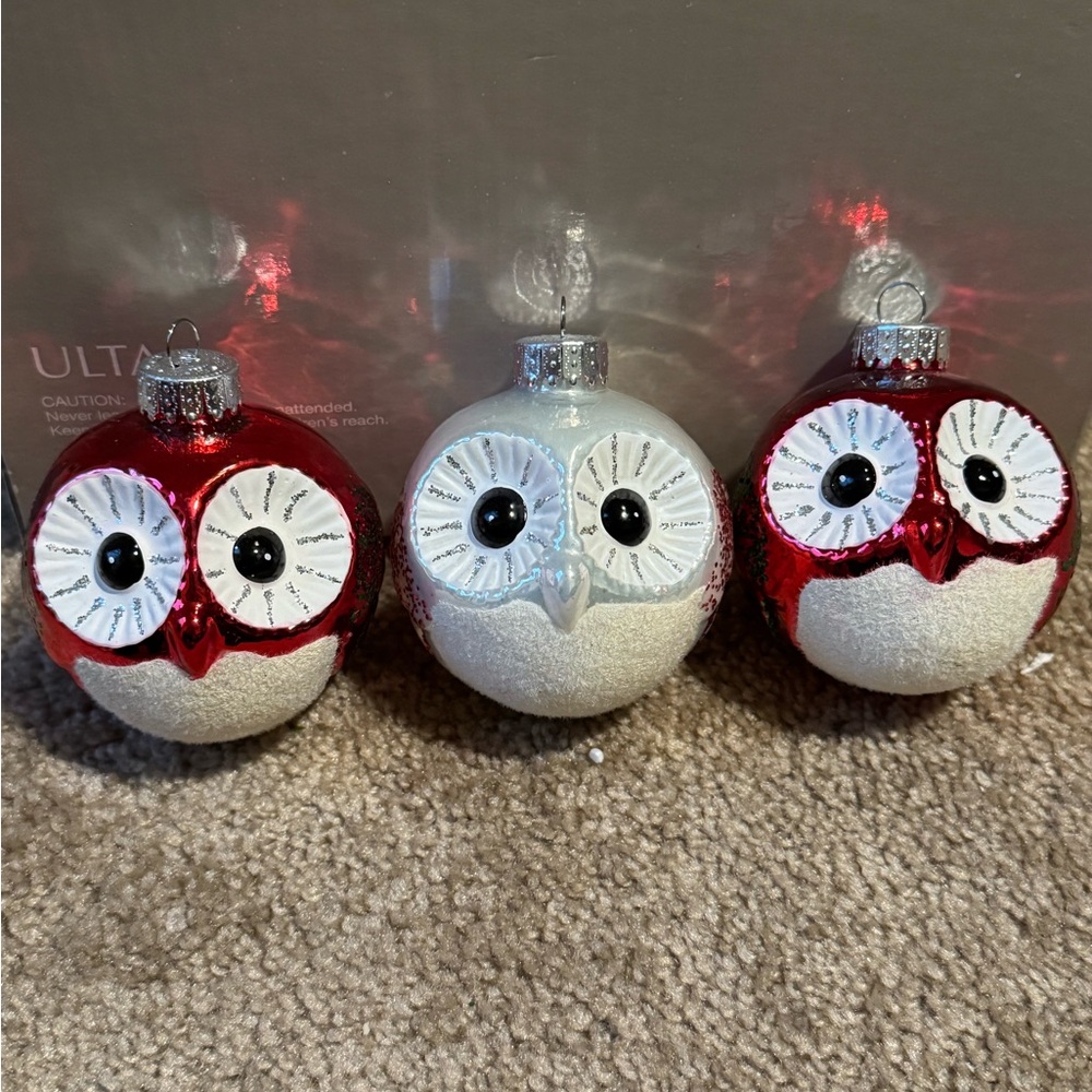 Owl ornaments